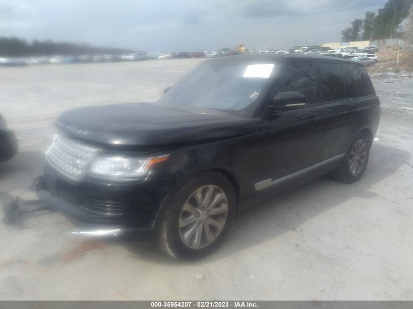 2017 LAND ROVER RANGE ROVER HSE SALGS2FKXHA355415