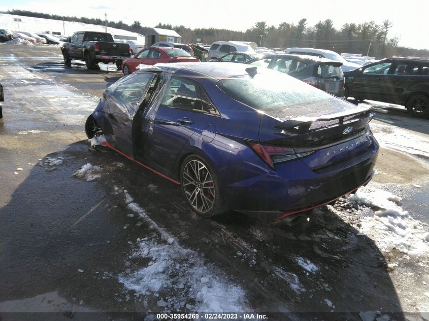 2023 HYUNDAI ELANTRA N KMHLW4AKXPU010052