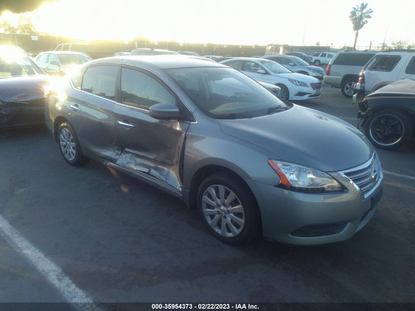 2013 NISSAN SENTRA SV - 3N1AB7APXDL679287