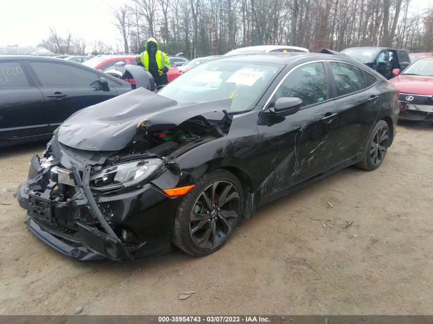 2019 HONDA CIVIC SEDAN SPORT - 2HGFC2F85KH594224