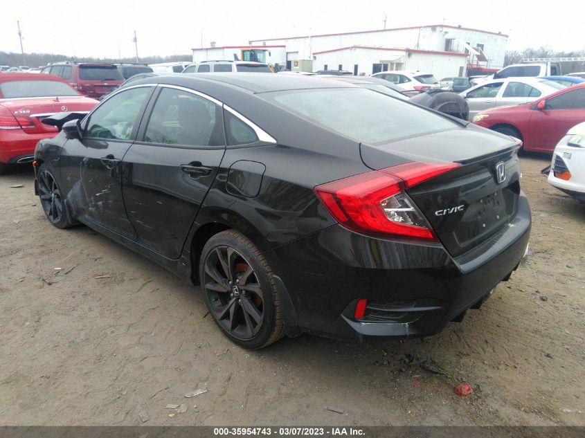 2019 HONDA CIVIC SEDAN SPORT - 2HGFC2F85KH594224