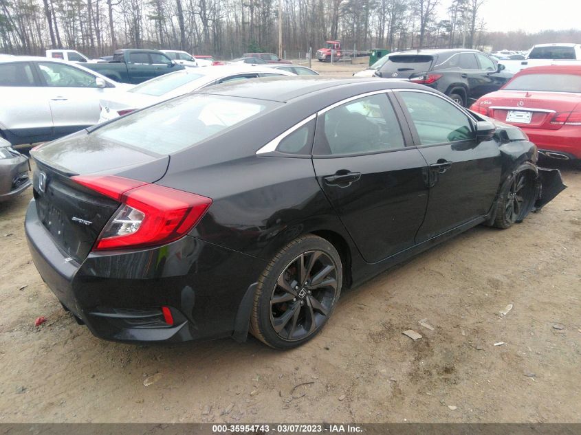 2019 HONDA CIVIC SEDAN SPORT - 2HGFC2F85KH594224