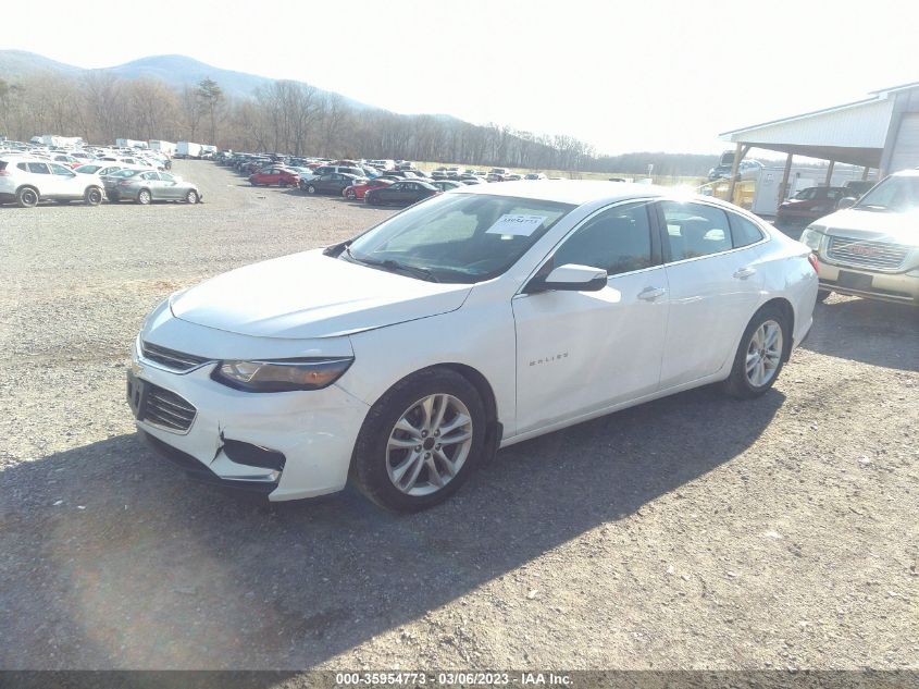 2016 CHEVROLET MALIBU LT - 1G1ZE5ST4GF316742