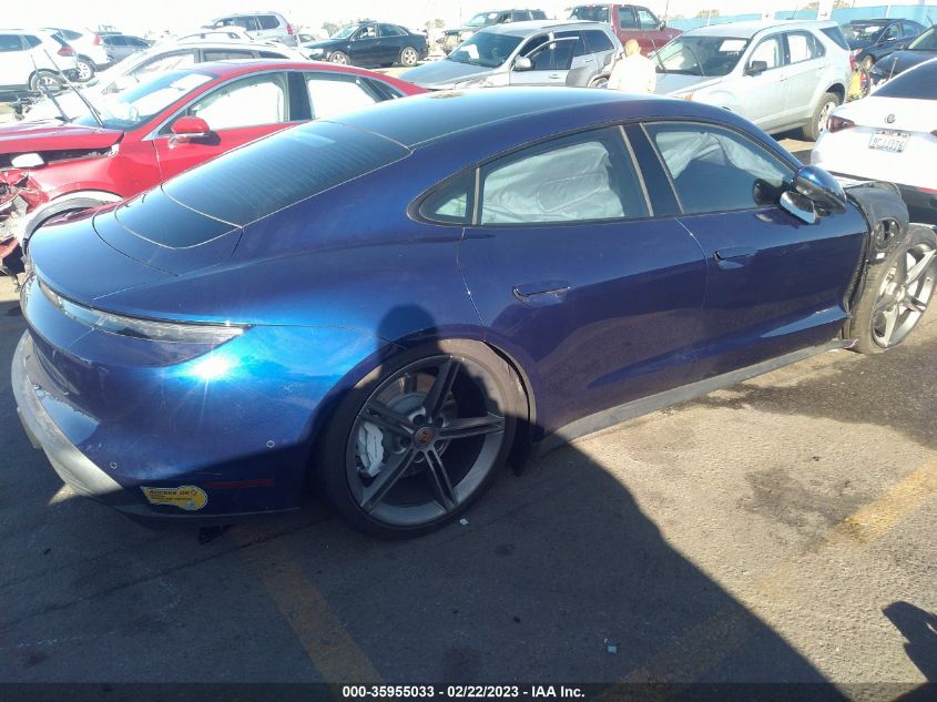 2022 PORSCHE TAYCAN WP0AA2Y1XNSA16098