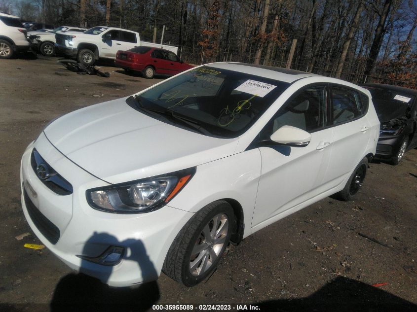 2013 HYUNDAI ACCENT SE - KMHCU5AE8DU091568