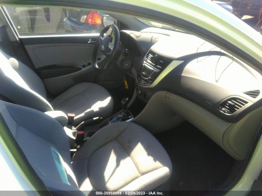 2013 HYUNDAI ACCENT SE - KMHCU5AE8DU091568