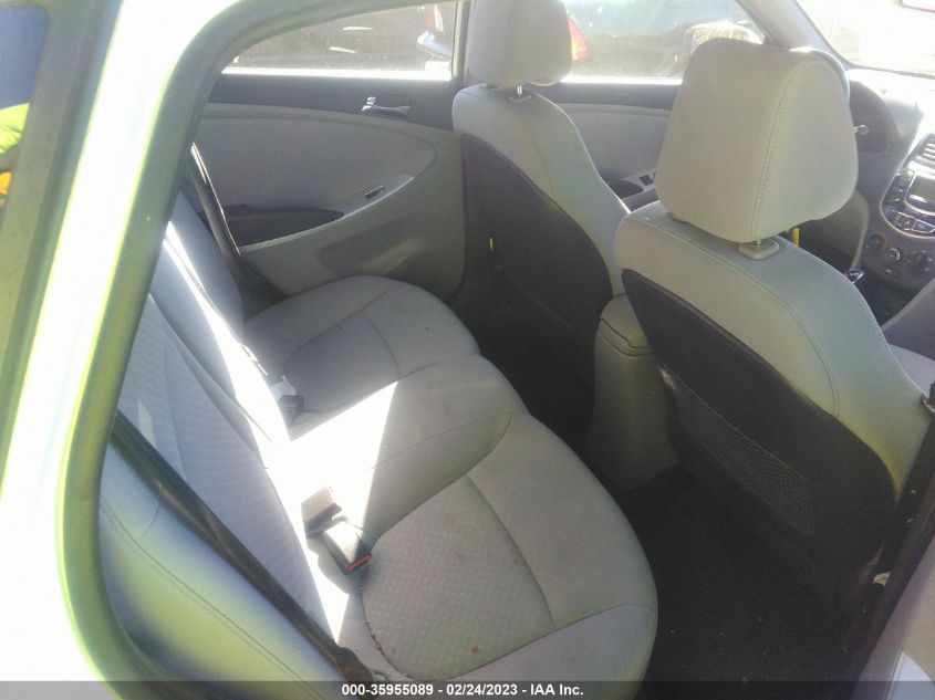 2013 HYUNDAI ACCENT SE - KMHCU5AE8DU091568