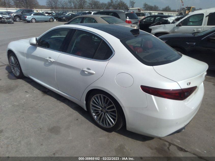 2018 ALFA ROMEO GIULIA TI LUSSO - ZARFAEEN1J7581645