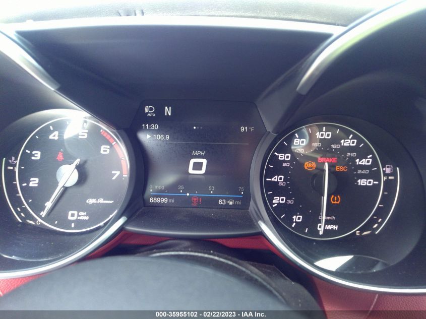 2018 ALFA ROMEO GIULIA TI LUSSO - ZARFAEEN1J7581645