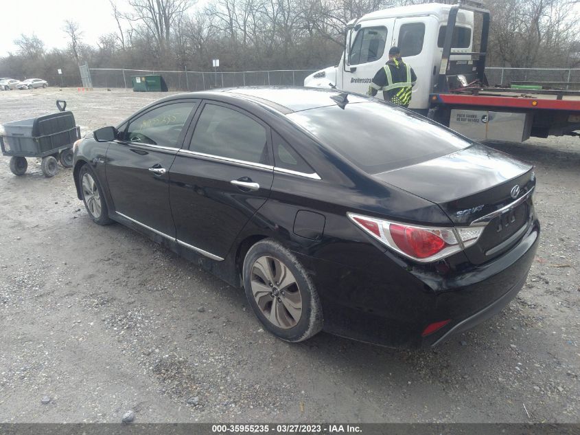 2014 HYUNDAI SONATA HYBRID LIMITED - KMHEC4A48EA107705