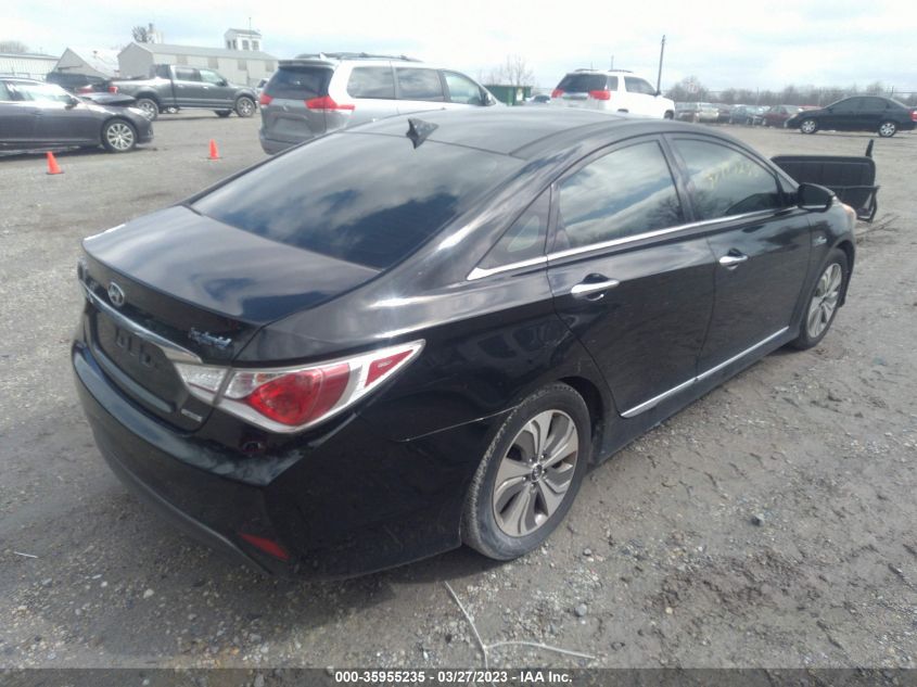2014 HYUNDAI SONATA HYBRID LIMITED - KMHEC4A48EA107705