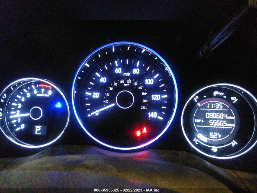VIN 3CZRU6H77JM705791 2018 HONDA HR-V EX-L NAVI