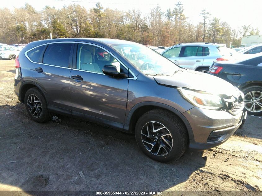 2016 HONDA CR-V SE - 5J6RM4H49GL030000