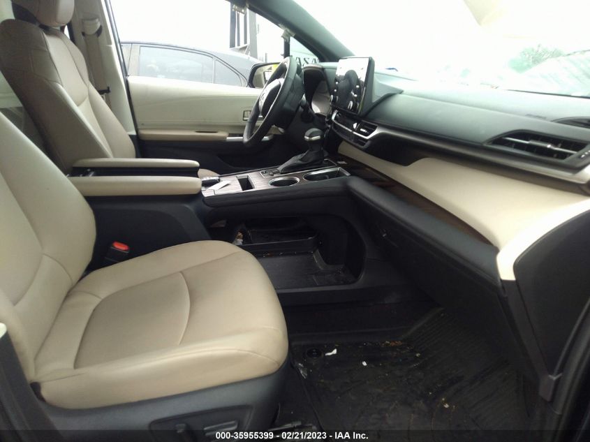 2022 TOYOTA SIENNA XLE - 5TDJRKEC5NS103766