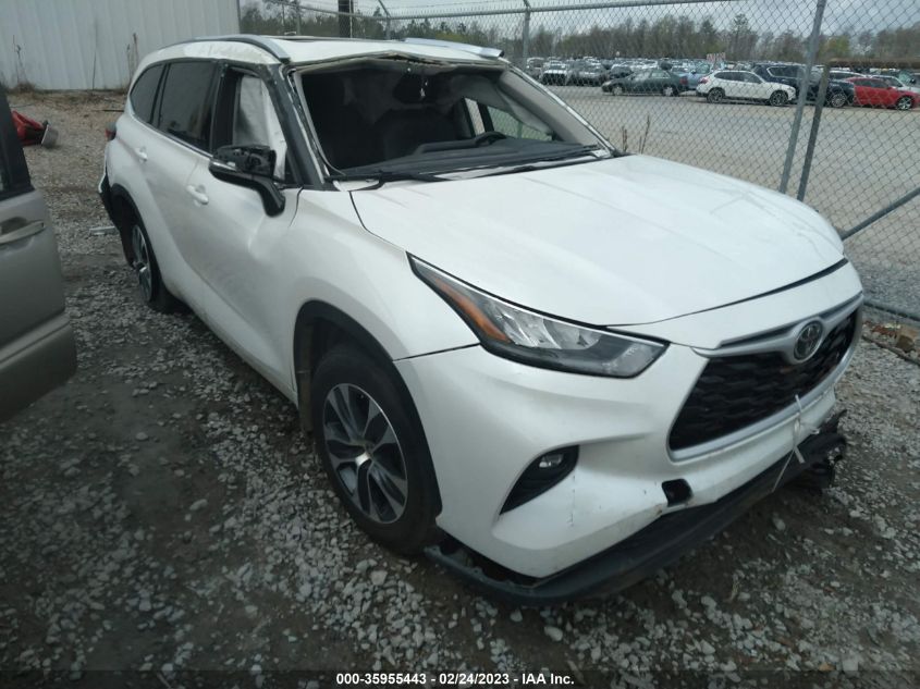 2020 TOYOTA HIGHLANDER XLE - 5TDGZRAH6LS012653