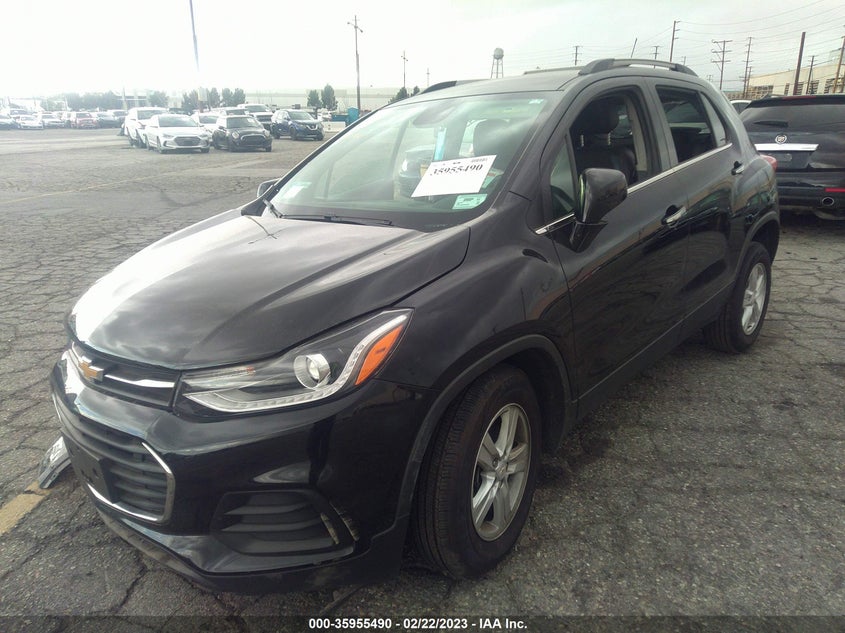 VIN KL7CJLSB5KB933309 2019 CHEVROLET TRAX LT