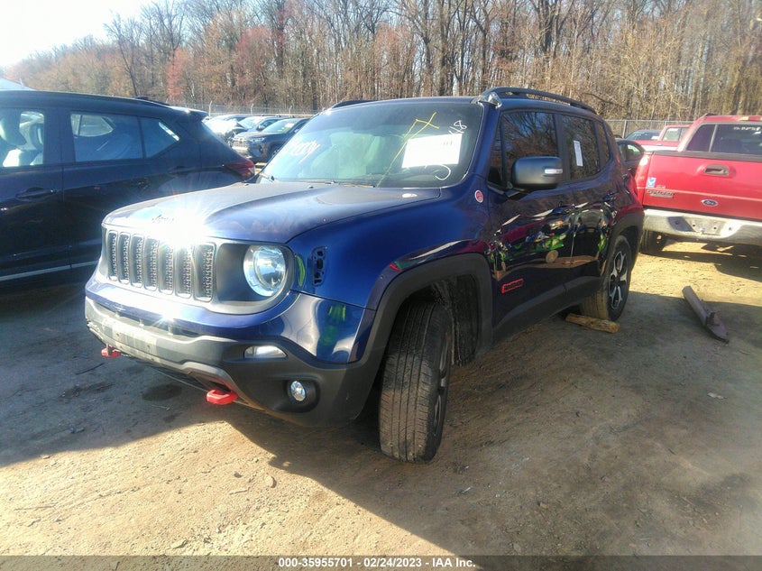 VIN ZACNJBC14KPJ96148 2019 JEEP RENEGADE TRAILHAWK