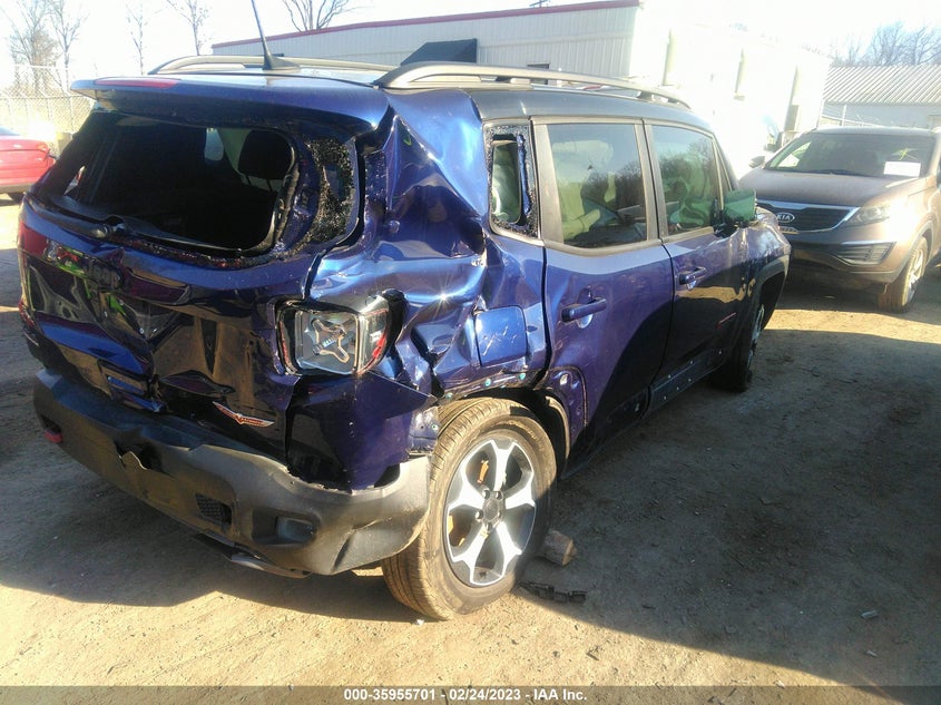 VIN ZACNJBC14KPJ96148 2019 JEEP RENEGADE TRAILHAWK