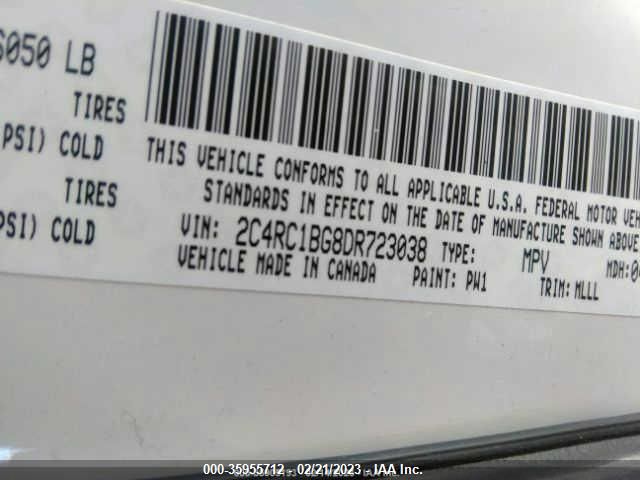 2013 CHRYSLER TOWN & COUNTRY TOURING - 2C4RC1BG8DR723038