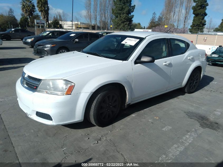 2013 DODGE AVENGER SE - 1C3CDZAB8DN516819