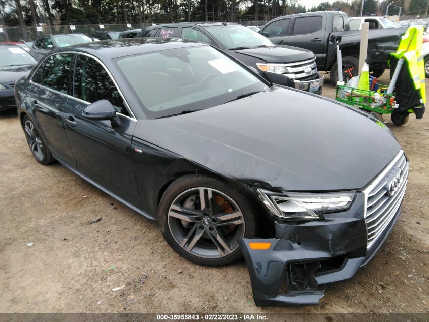 2017 AUDI A4 PREMIUM PLUS - WAUENAF4XHN013793