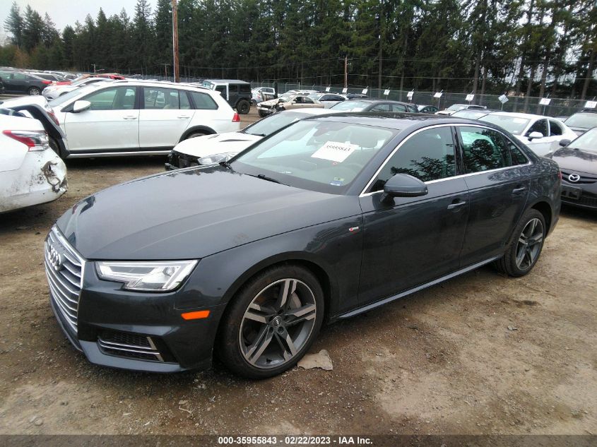 2017 AUDI A4 PREMIUM PLUS - WAUENAF4XHN013793