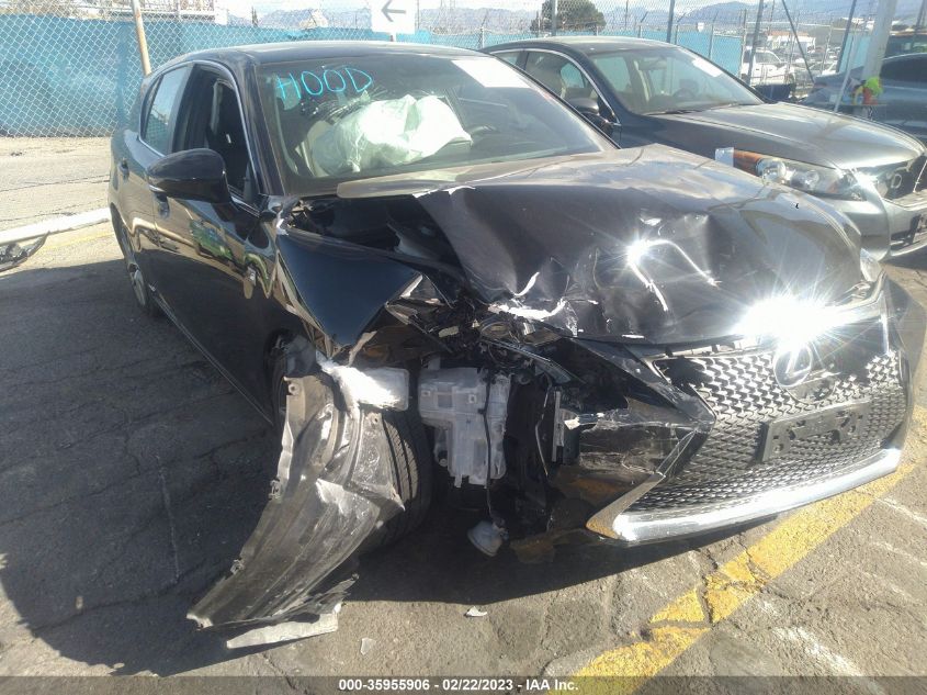 2016 LEXUS CT 200H HYBRID - JTHKD5BH3G2255090