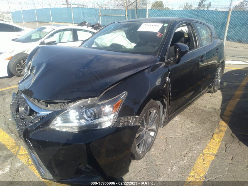 2016 LEXUS CT 200H HYBRID - JTHKD5BH3G2255090