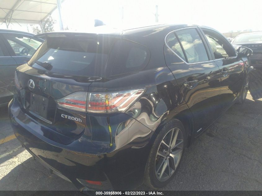 2016 LEXUS CT 200H HYBRID - JTHKD5BH3G2255090