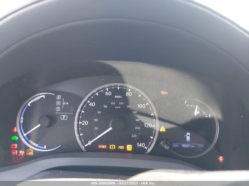 2016 LEXUS CT 200H HYBRID - JTHKD5BH3G2255090