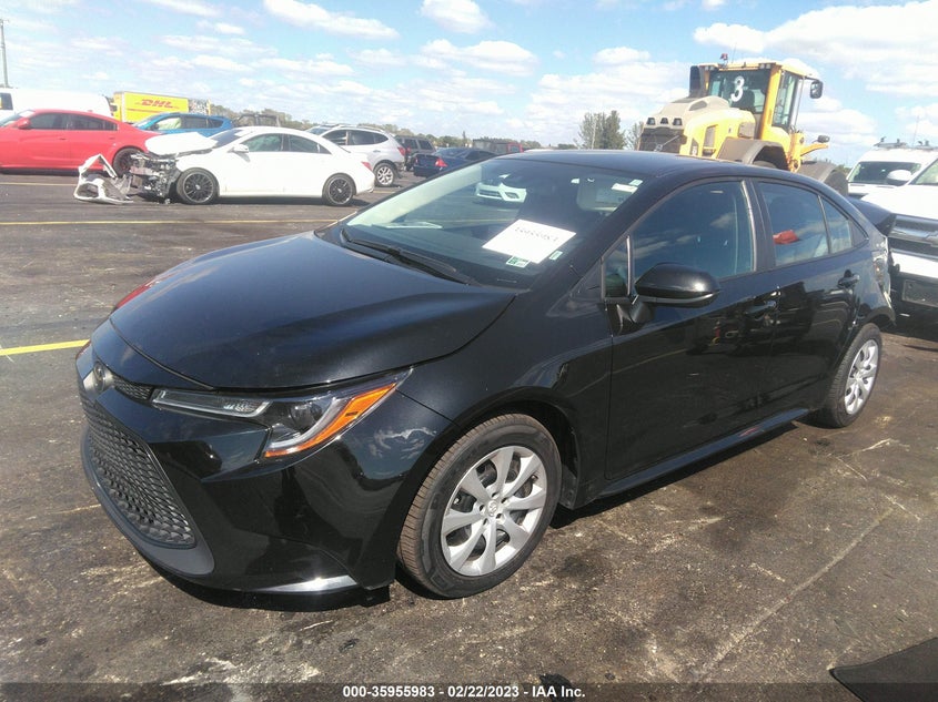 VIN 5YFEPMAE8NP288771 2022 TOYOTA COROLLA LE