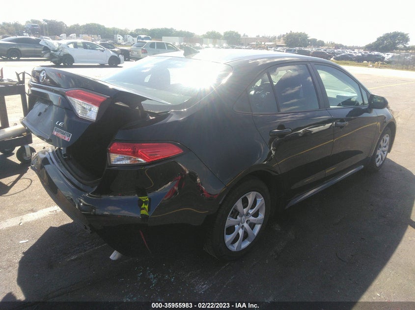 VIN 5YFEPMAE8NP288771 2022 TOYOTA COROLLA LE