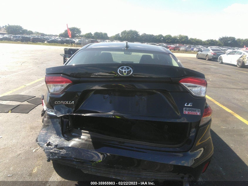 VIN 5YFEPMAE8NP288771 2022 TOYOTA COROLLA LE
