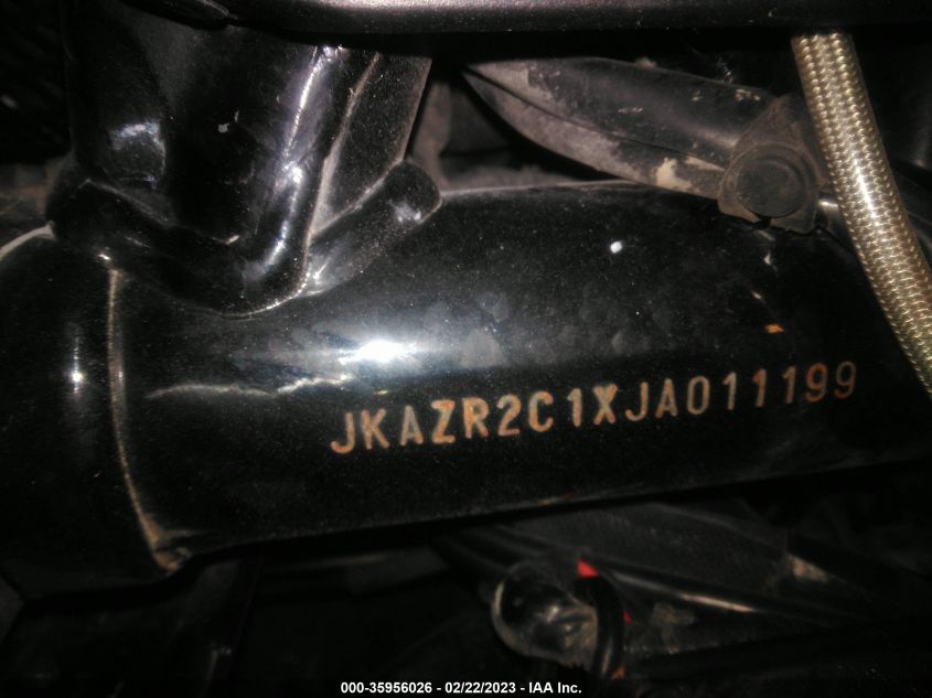 2018 KAWASAKI ZR900 R - JKAZR2C1XJA011199