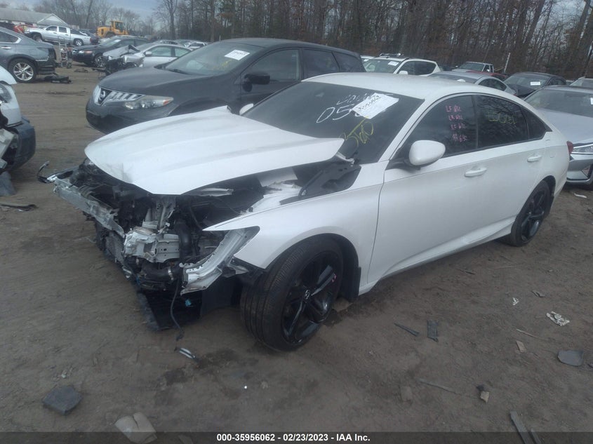 VIN 1HGCV1F34JA080583 2018 HONDA ACCORD SEDAN SPORT 1.5T