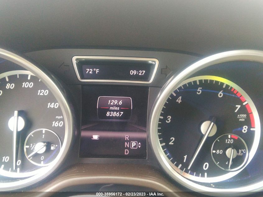 2013 MERCEDES-BENZ M-CLASS ML 350 - 4JGDA5JB8DA215746