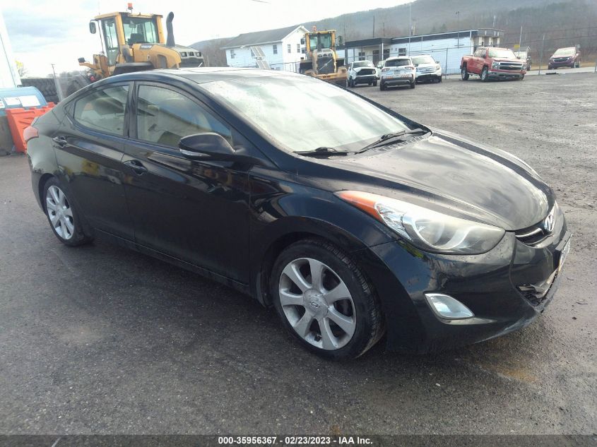 2013 HYUNDAI ELANTRA LIMITED - KMHDH4AEXDU727670