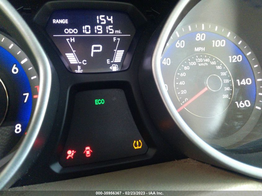 2013 HYUNDAI ELANTRA LIMITED - KMHDH4AEXDU727670