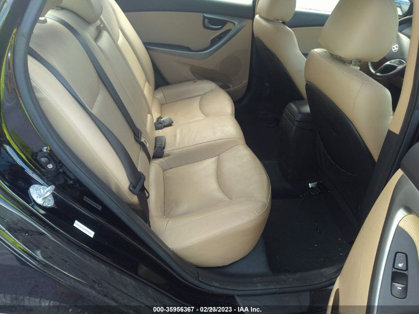 2013 HYUNDAI ELANTRA LIMITED - KMHDH4AEXDU727670