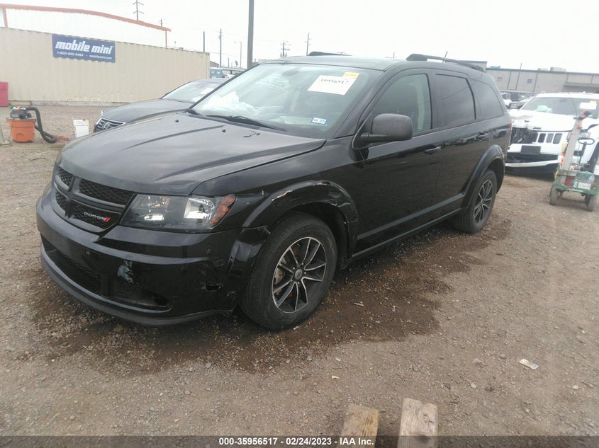 VIN 3C4PDCAB9JT428707 2018 DODGE JOURNEY SE
