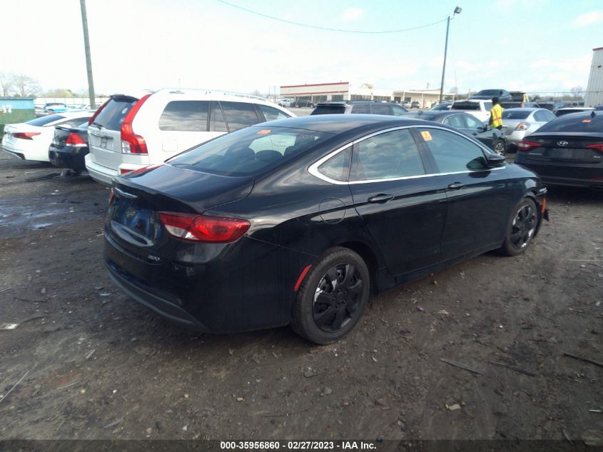 2015 CHRYSLER 200 LX - 1C3CCCFBXFN610003