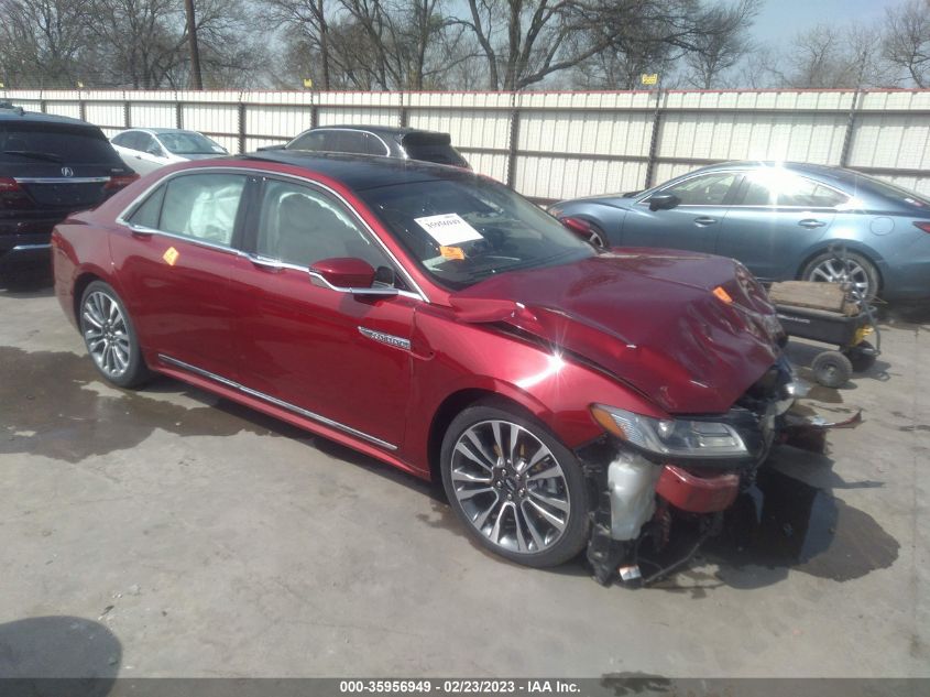 2017 LINCOLN CONTINENTAL RESERVE - 1LN6L9RP1H5634840