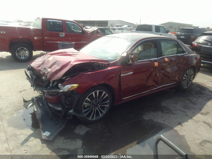 2017 LINCOLN CONTINENTAL RESERVE - 1LN6L9RP1H5634840
