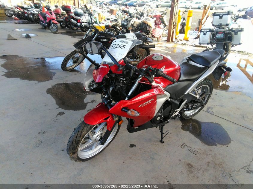 2012 HONDA CBR250 R MLHMC4105C5206613