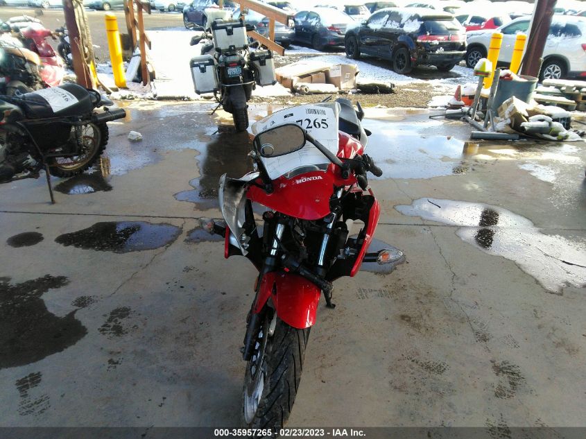 2012 HONDA CBR250 R MLHMC4105C5206613