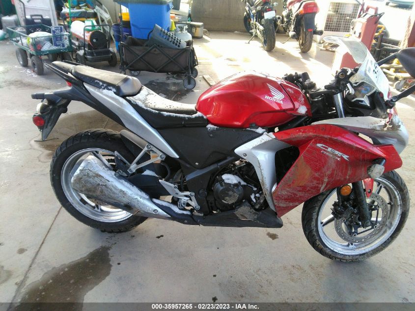2012 HONDA CBR250 R MLHMC4105C5206613