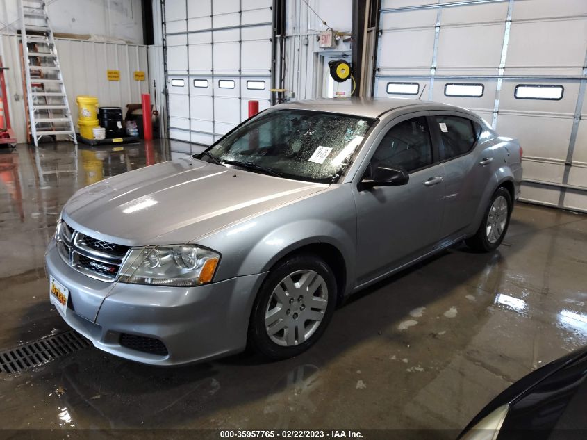 2013 DODGE AVENGER SE - 1C3CDZAB7DN690767