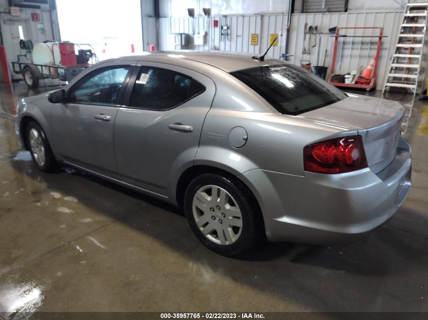 2013 DODGE AVENGER SE - 1C3CDZAB7DN690767