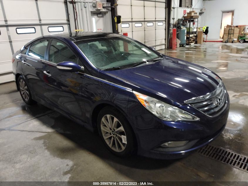 2014 HYUNDAI SONATA LIMITED - 5NPEC4AC9EH937159