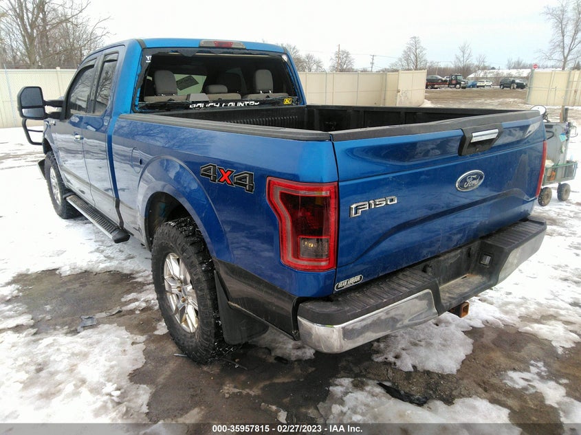 VIN 1FTEX1EP7HFA85649 2017 FORD F-150 XL/XLT/LARIAT